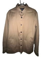 Image of MEN'S BARBOUR RUXTON TAILORED STRETCH TWILL OVERSHIRT Size M, Medium