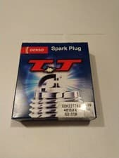 Image of 4x Genuine Denso TT Nickel Twin Tip Spark Plugs - Part No. XUH22TT / 4615