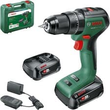 Image of Bosch Green Universal Impact 18v Cordless Combi Drill Inc 2x 2.0Ah Batteries NEW
