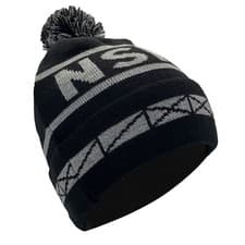 Image of Everton Bobble Hat NSNO Black & Grey Adult Size- Football Gift Souvenir