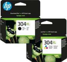 Image of Original HP 304 / 304XL Black & Colour Ink Cartridge For ENVY 5020 5030 5032 Lot