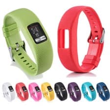 Image of Band Bracelet Replacement Strap Wristband Soft For Garmin Vivofit 4 Sillicone