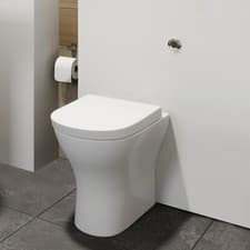 Image of Ceramica Arles Back to Wall Toilet with Concealed Cistern & Soft Close Seat