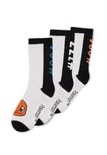 Image of POKEMON Character Set Sport Socks (3 Pack), Unisex (SS744301POK)