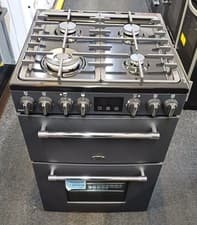 Image of 60DF Farmhouse Dual Fuel Cooker Anthracite Chrome