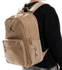 Image of Nike Jordan Jumpman Jam MVP Backpack Rucksack School Bag Beige New