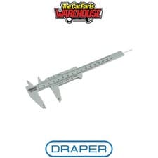 Image of Draper 73863 Plastic Vernier Caliper 0 - 150mm or 6"