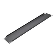 Image of 2U Blank Rack Panel - Metal Rack Panel for 19-Inch Server Rack Enclosure - Black