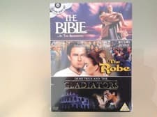Image of THE BIBLE / THE ROBE / DEMETRIUS AND THE GLADIATORS DVD - RARE BRAND NEW SEALED