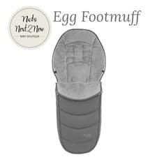 Image of New Egg Footmuff - Anthracite Grey