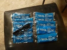 Image of 10 x - 3D Glasses - Black NEW SEALED children's size