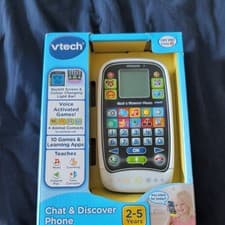 Image of VTech Chat Discover Phone for Ages 2-5 Model 5292 New Sealed