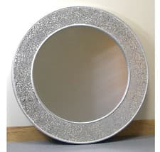 Image of Sparkly Circle Wall Mirror. Brand New In Box, 16inches paid £45