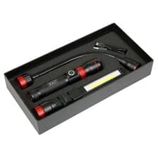 Image of Sealey Interchangeable 3-In-1 COB LED Inspection Light Rechargeable - LED0131R