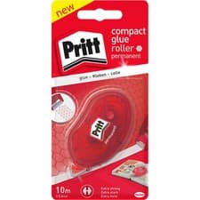 Image of Pritt ZCGPB Glue Roller Compact Permanent 8.4mm x 10m Precise and Strong