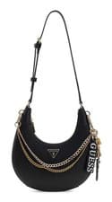 Image of GUESS shoulder bag Davina Shoulder Bag Black