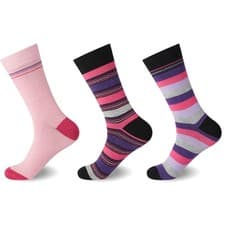 Image of Ladies Cotton Socks 3 6 9 Pack Cotton Everyday Casual Wear Women Socks 4-7 UK
