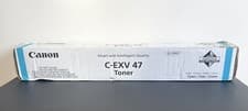 Image of Genuine Canon C-EXV 47 Cyan Toner Cartridge - Brand New & Sealed.