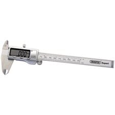 Image of Draper Expert 80859 Dual Reading Digital Vernier Caliper, 0 - 150mm