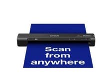 Image of Epson WorkForce ES-60W Portable Document Scanner, A4 Wi-Fi Battery Powered Black