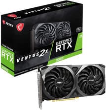 Image of MSI GeForce RTX 3060 Ventus 2X OC 12GB GDDR6 Gaming Graphics Card
