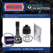 Image of CV Joint Front Outer BCJ1607 Borg & Beck C.V. Driveshaft 4410181A00000 Quality