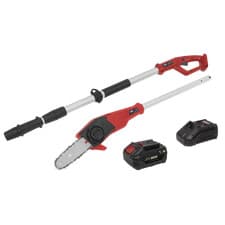 Image of Sealey SV20 Series 20cm Cordless Telescopic Chainsaw Kit 20V 4Ah CP20VTP02