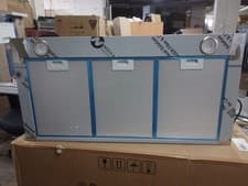 Image of Belling Cookcentre Flat T Shape Chimney Hood Stainless Steel 90T GRADED