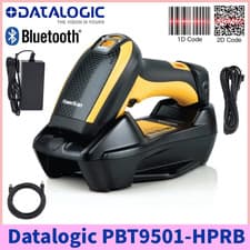 Image of Datalogic PowerScan PBT9501-HPRB Bluetooh Barcode Scanner Imager USB Kit +Cradle