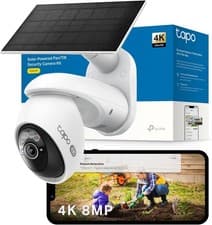 Image of TP-Link Tapo Solar-Powered Pan/Tilt Security Camera. New and sealed. RRP £184.99