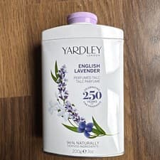 Image of Yardley London English Lavender Perfumed Talc 200g Fresh Clean Elegant Fragrance