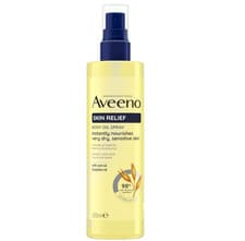 Image of Aveeno Skin Relief Body Oil Spray, With Oat Oil & Jojoba Oil – 200 ml