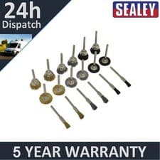 Image of Sealey Rotary Tool Brush Set 18pc RTA18WB