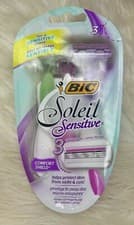 Image of BIC Soleil Sensitive Comfort Shield Women's Razor Disposable 3 Flexible Blade