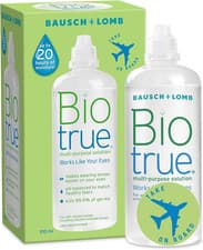 Image of Biotrue Contact Lens Solution 100ml Travel Pack Cleans & Moisturises