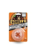 Image of Gorilla Heavy Duty Clear Mounting Tape 1.5m Holds Upto 6kg Crystal Clear