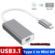 Image of USB3.1 Type-c To Mini DisplayPort Adapter USB-C To Mini DP Converter For Macbook