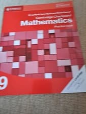 Image of Cambridge Checkpoint Mathematics Practice Book 9 (Cambridge International Examin