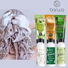 Image of Hair Shampoo & Conditioner Barwa Deep Cleansing Moisturizing PEH Natural Vegan