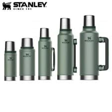 Image of Stanley Legendary Classic Vacuum Flask 1.9L 1.4L 1L 750ml 470ml Hammertone Green