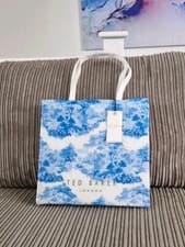 Image of Ted Baker New Romantic Printed Large Icon Tote Bag