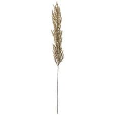 Image of Faux Pampas Grass Fawn Colour Stems x 3 - Floral Arrangement Artificial Fake