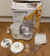Image of Kenwood Food Processor FP120A in White and Grey - Brand New