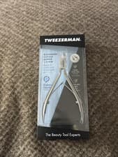 Image of Tweezerman Rockhard Cuticle Nipper Stainless Steel 1/2 Jaw, NIB, 3196-R New