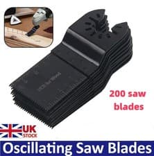 Image of 20-200 Oscillating Multi Tool Blades Saw Blade Wood Metal Cutter for Dewalt Fein