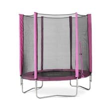 Image of Plum Play 6ft Trampoline with Safety Net Enclosure - Pink