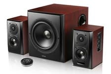 Image of Edifier S350DB 2.1 Active Bluetooth Multimedia Speaker System - Brown