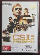 Image of • CSI: Miami - Complete Season Six • DVD • Region 4 • PAL • FREE postage!!