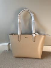 Image of BNWT DKNY Bryant Medium Tote, Sand