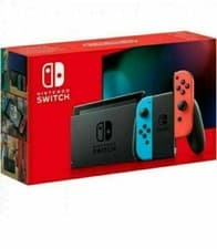 Image of Nintendo Switch Switch V2 Console - Neon Blue/Neon Red